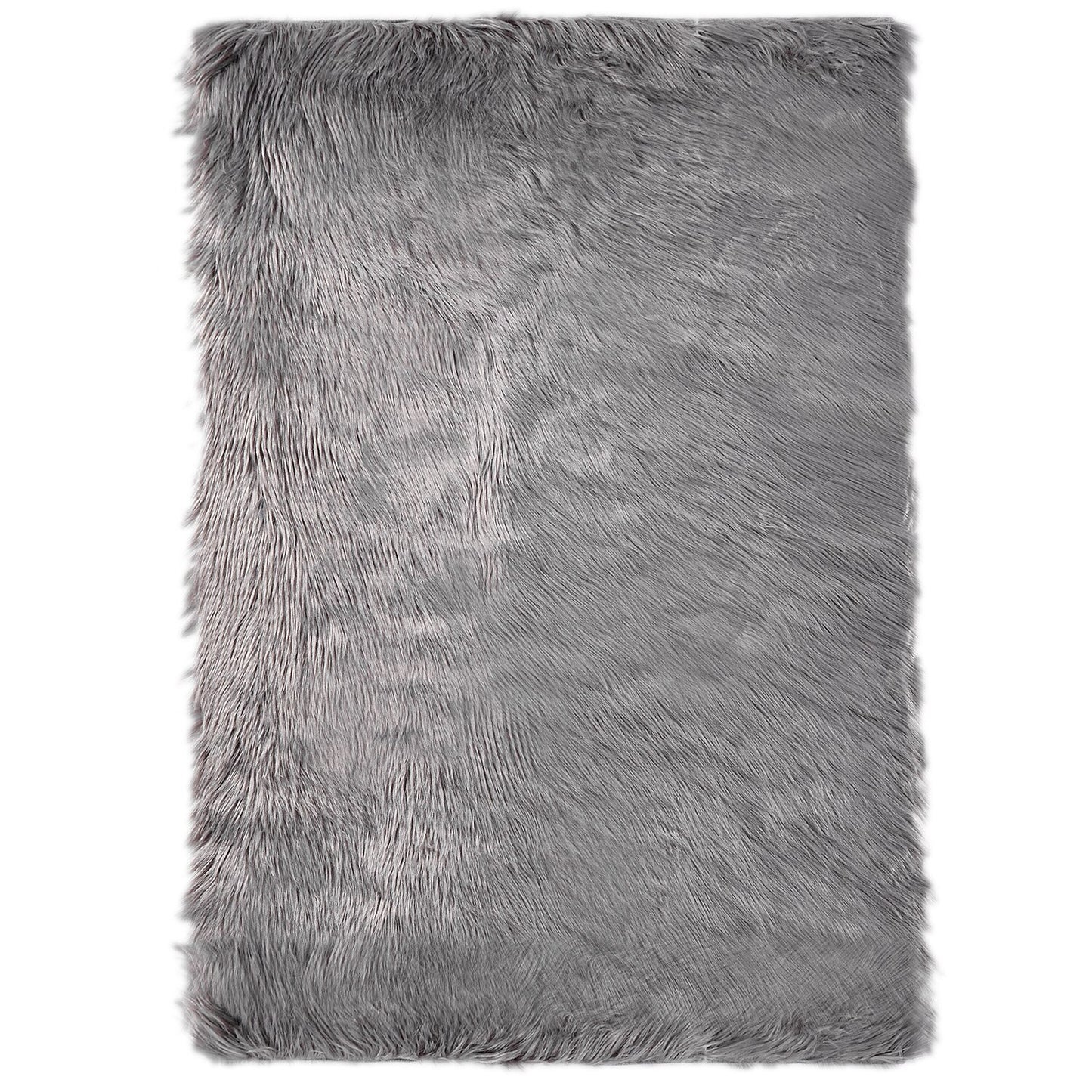 Ashler HOME DECO Ultra Soft Large Rectangle Faux Sheepskin Fur Rug White Fluffy Area Shag Rug Carpets for Bedroom Living Room - Provence Home Living Store