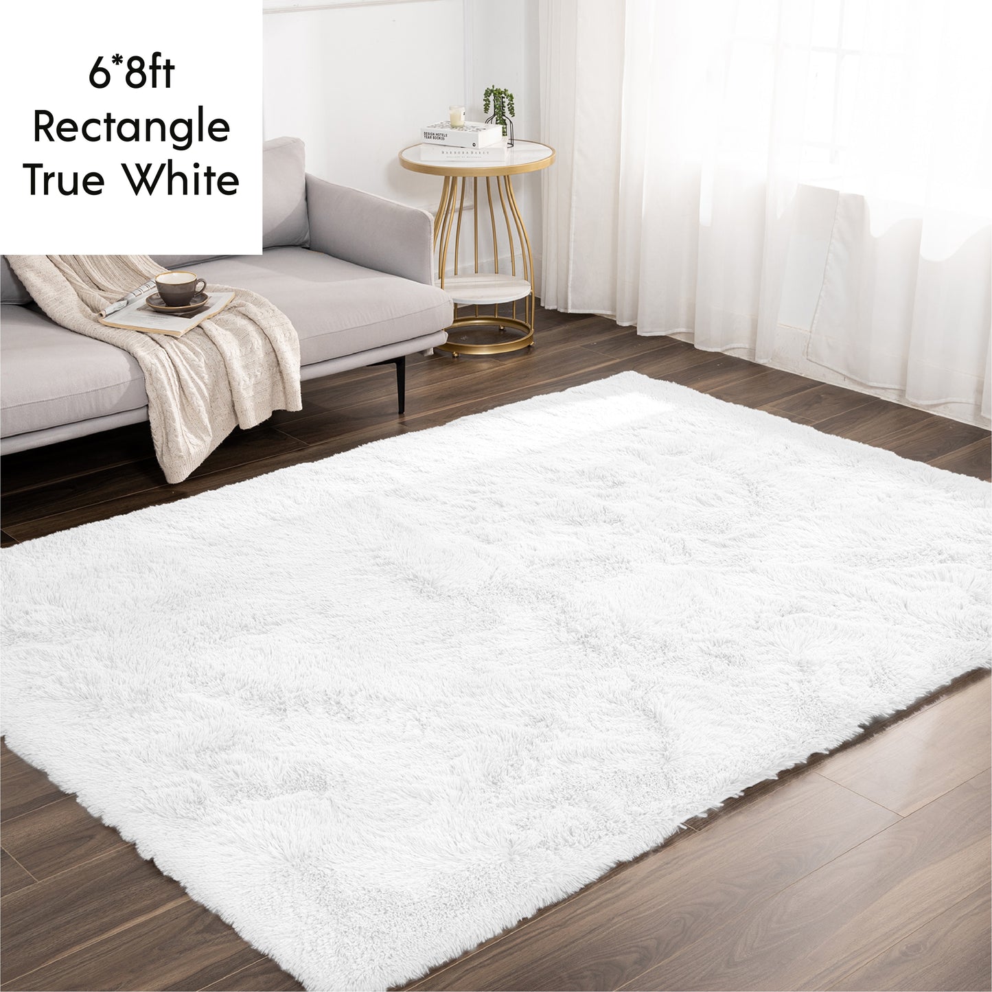 Ashler Area Rugs Ultra Soft Carpets Indoor, Fluffy Rugs for Bedroom Kids Room, Shaggy Washable Nursery Floor Rugs for Home Decor - Provence Home Living Store