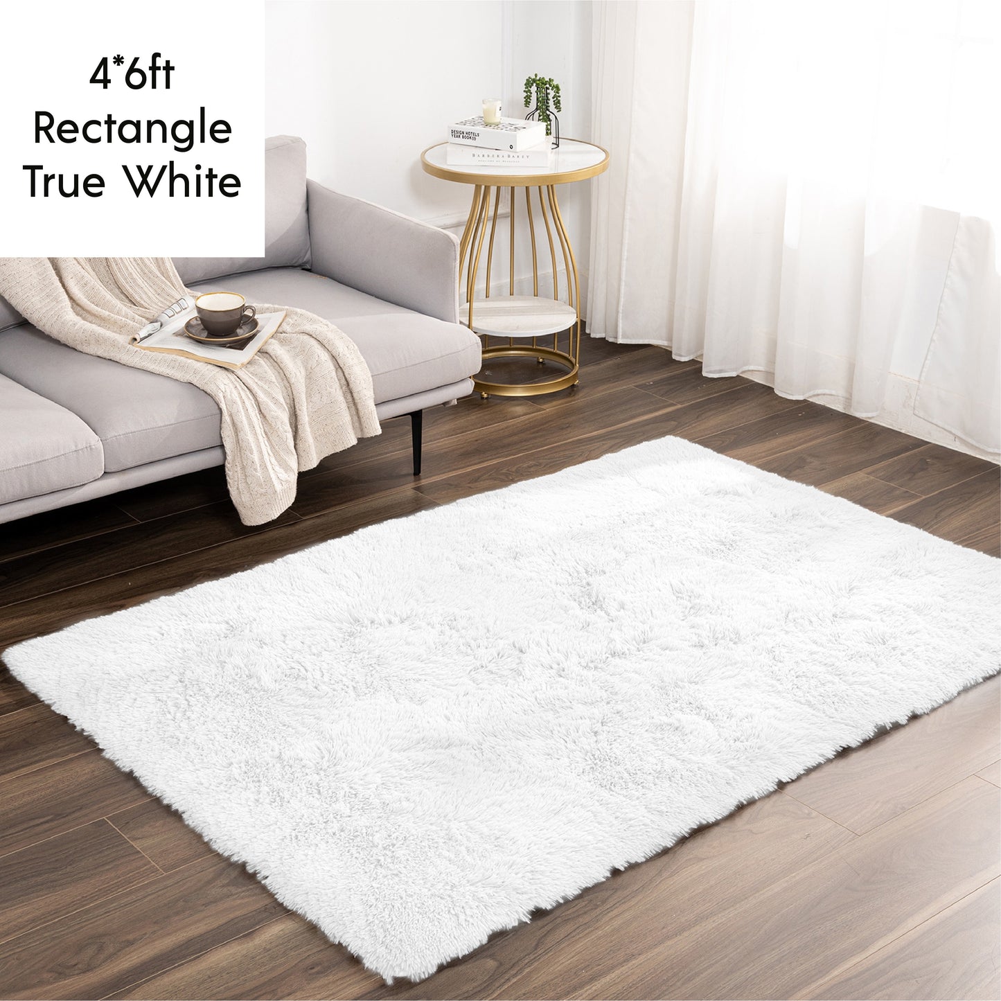 Ashler Area Rugs Ultra Soft Carpets Indoor, Fluffy Rugs for Bedroom Kids Room, Shaggy Washable Nursery Floor Rugs for Home Decor - Provence Home Living Store