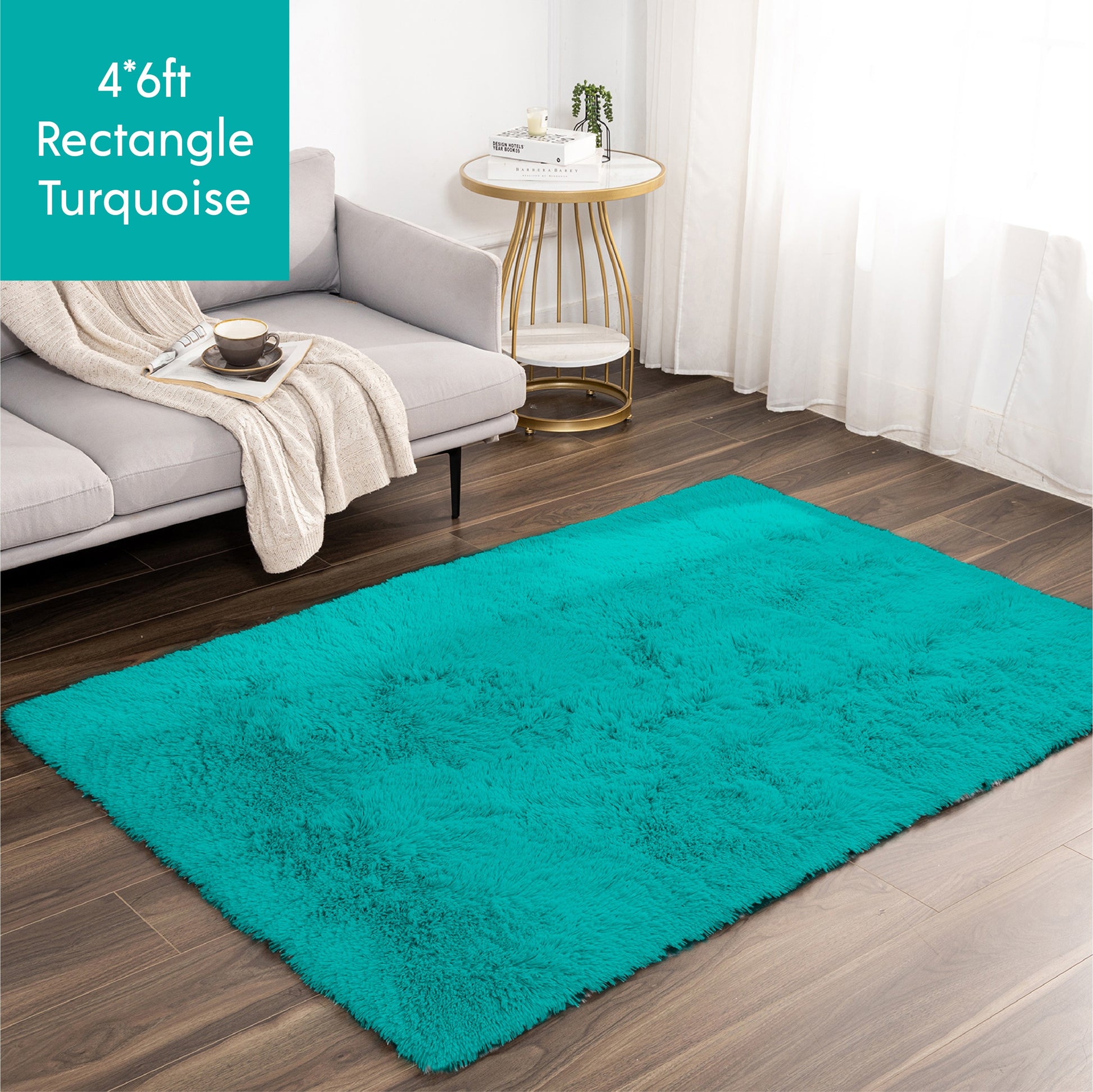 Ashler Area Rugs Ultra Soft Carpets Indoor, Fluffy Rugs for Bedroom Kids Room, Shaggy Washable Nursery Floor Rugs for Home Decor - Provence Home Living Store