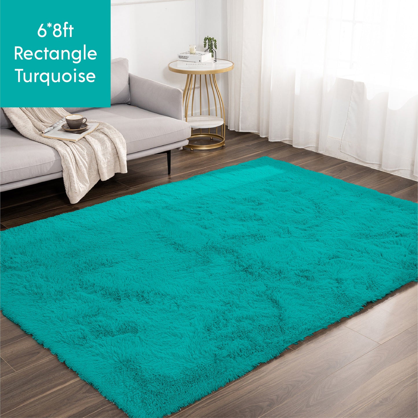 Ashler Area Rugs Ultra Soft Carpets Indoor, Fluffy Rugs for Bedroom Kids Room, Shaggy Washable Nursery Floor Rugs for Home Decor - Provence Home Living Store