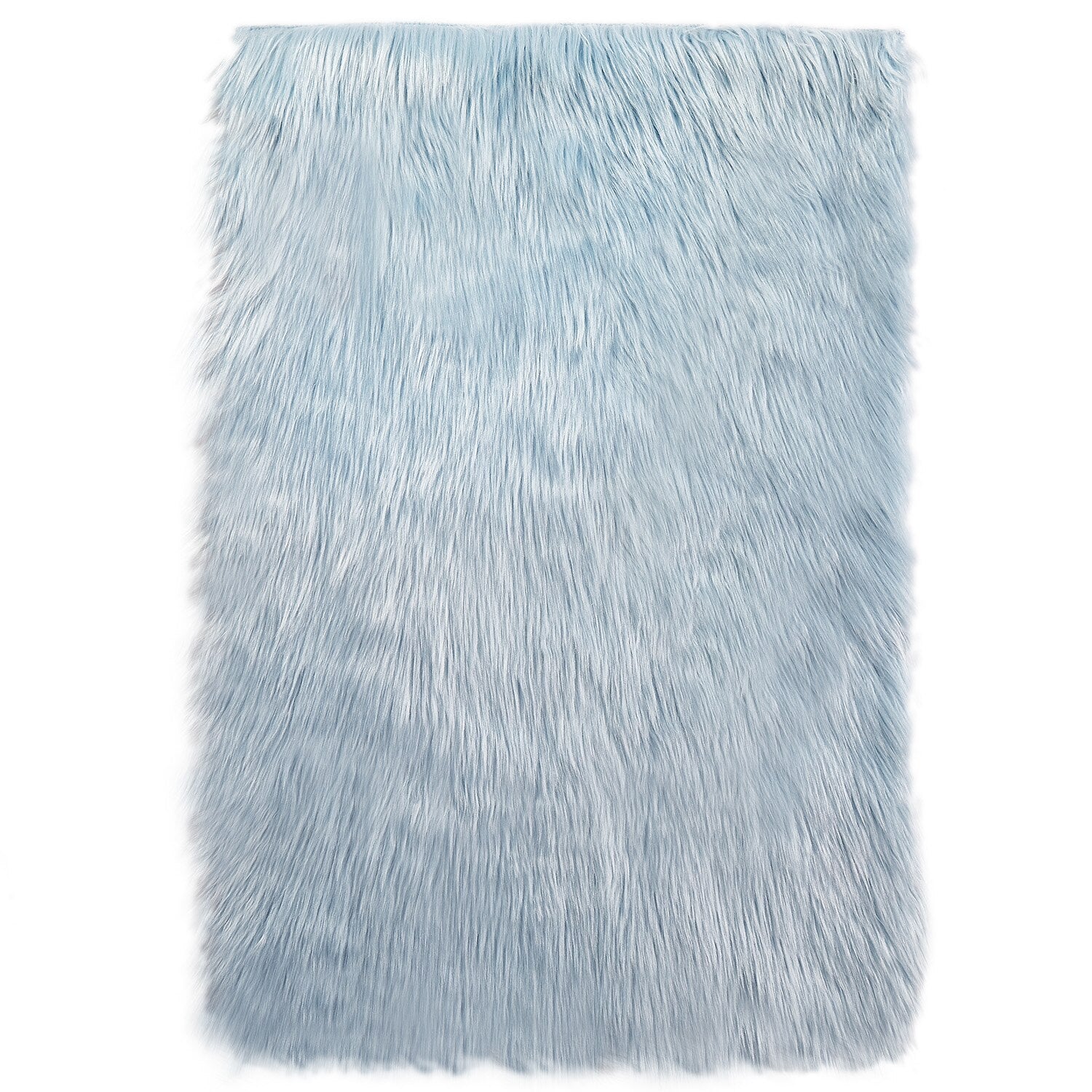 Ashler HOME DECO Ultra Soft Large Rectangle Faux Sheepskin Fur Rug White Fluffy Area Shag Rug Carpets for Bedroom Living Room - Provence Home Living Store