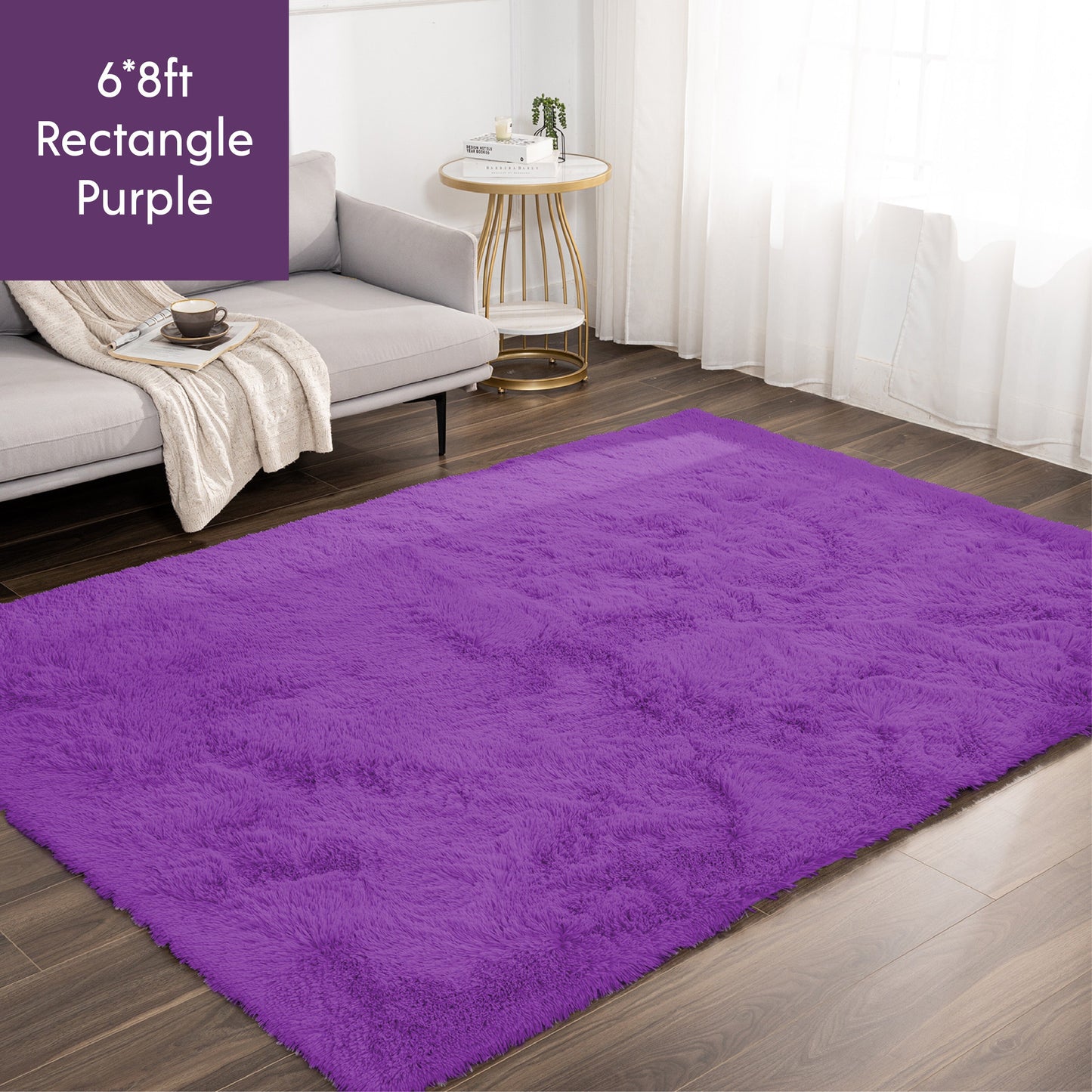 Ashler Area Rugs Ultra Soft Carpets Indoor, Fluffy Rugs for Bedroom Kids Room, Shaggy Washable Nursery Floor Rugs for Home Decor - Provence Home Living Store