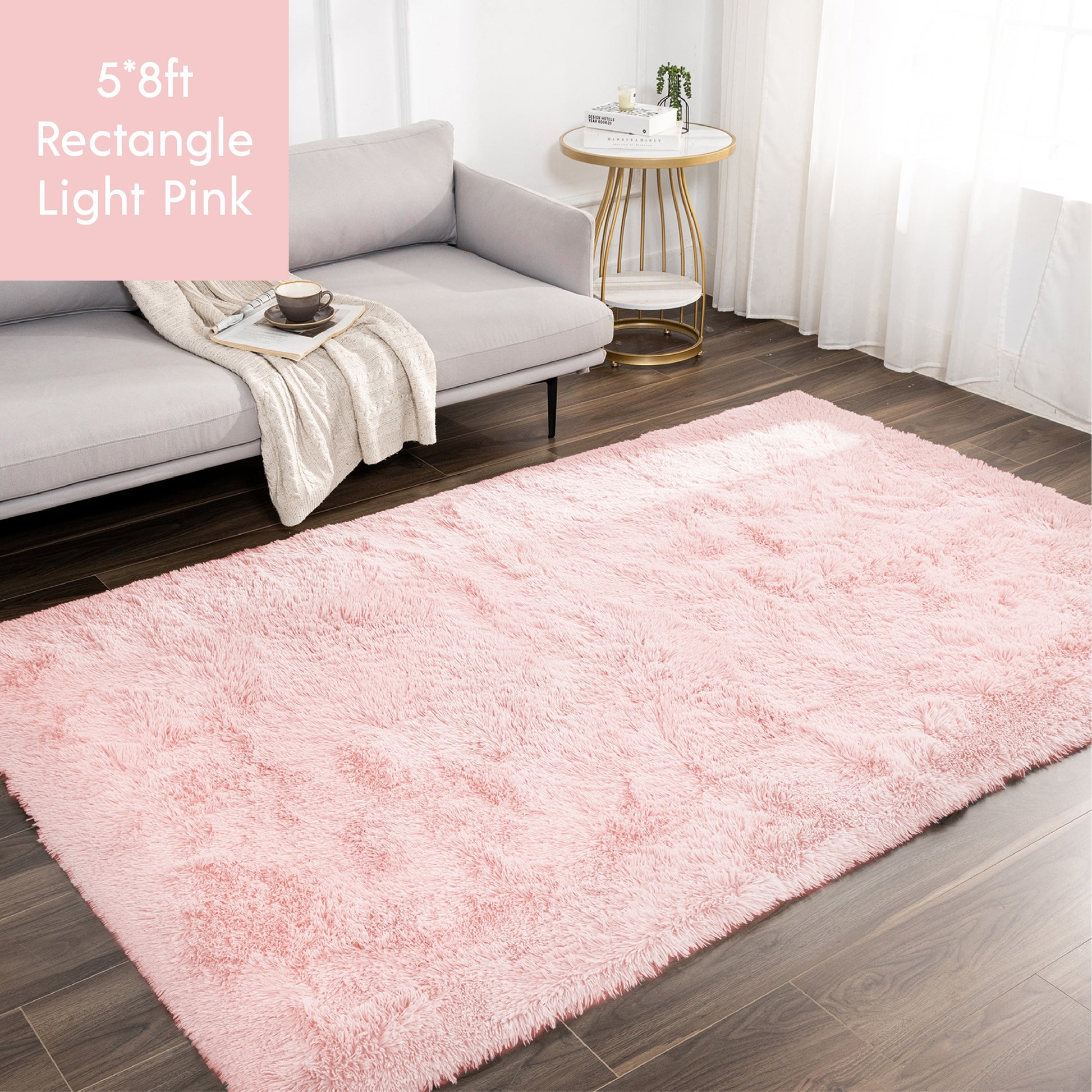 Ashler Area Rugs Ultra Soft Carpets Indoor, Fluffy Rugs for Bedroom Kids Room, Shaggy Washable Nursery Floor Rugs for Home Decor - Provence Home Living Store