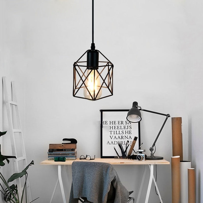 Modern Chandelier Lighting Kitchen Island Lamp Cafe Hanging Pendant Light Nordic Industrial Home Living Room Led Ceiling Lights - Provence Home Living Store