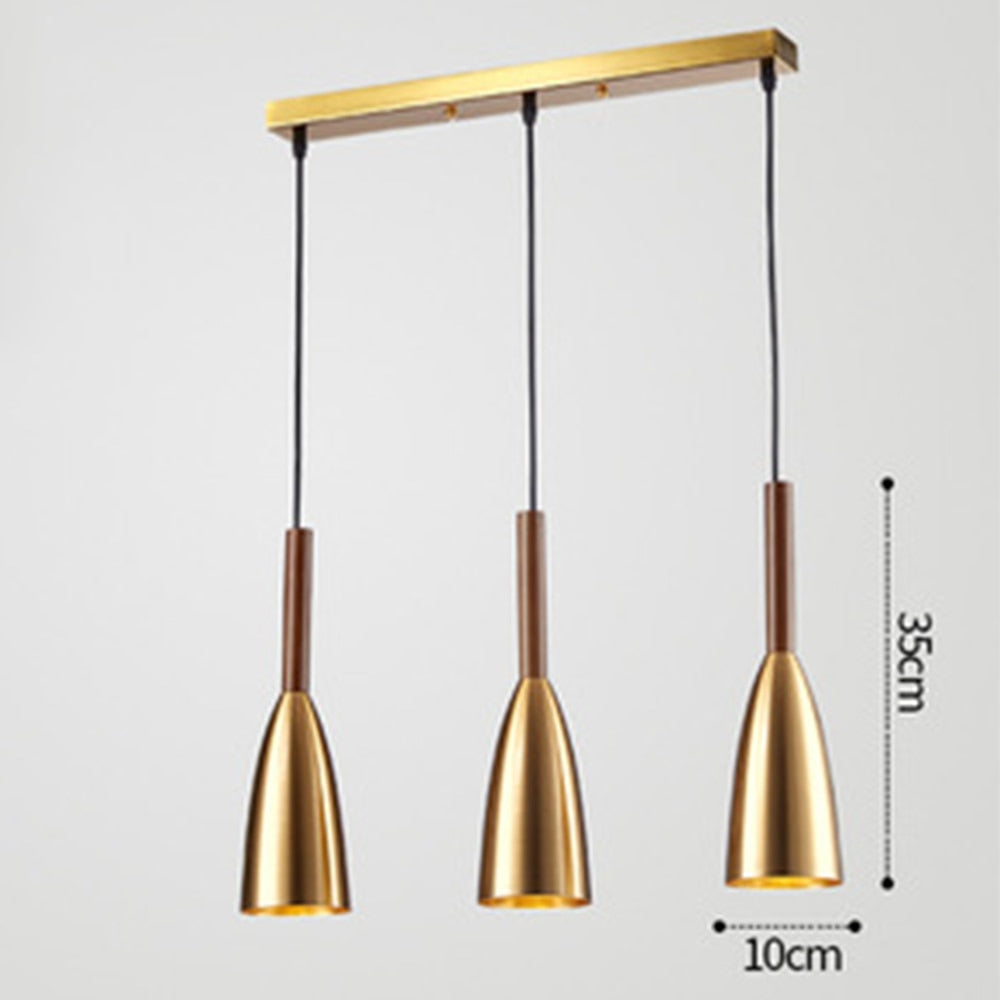 Gold Pendant light fixtures Nordic minimalist style lamps Dining Table Kitchen Island Hanging Lights Modern decor Room Lighting - Provence Home Living Store