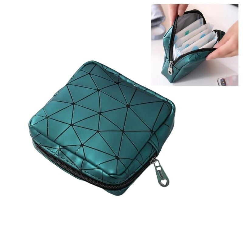 Waterproof Sanitary Pad Bags Multifunctional Organizer Bag For Travel，Tampon Storage Bag Portable Makeup Key Earphone Organizer - Provence Home Living Store