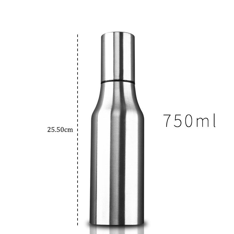 Kitchen Oil Bottle Stainless Steel Cooking Oil Dispenser Kitchen Condiment Bottle Olive Oil Container Quality Sauce Bottle Pot - Provence Home Living Store