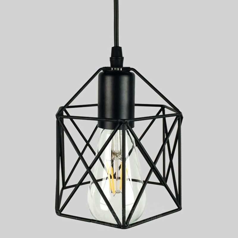 American Rustic Industrial Pendant Lights Kitchen Island Lamp Cafe Hanging Light Modern Lighting Fixtures Nordic Minimalist Lamp - Provence Home Living Store