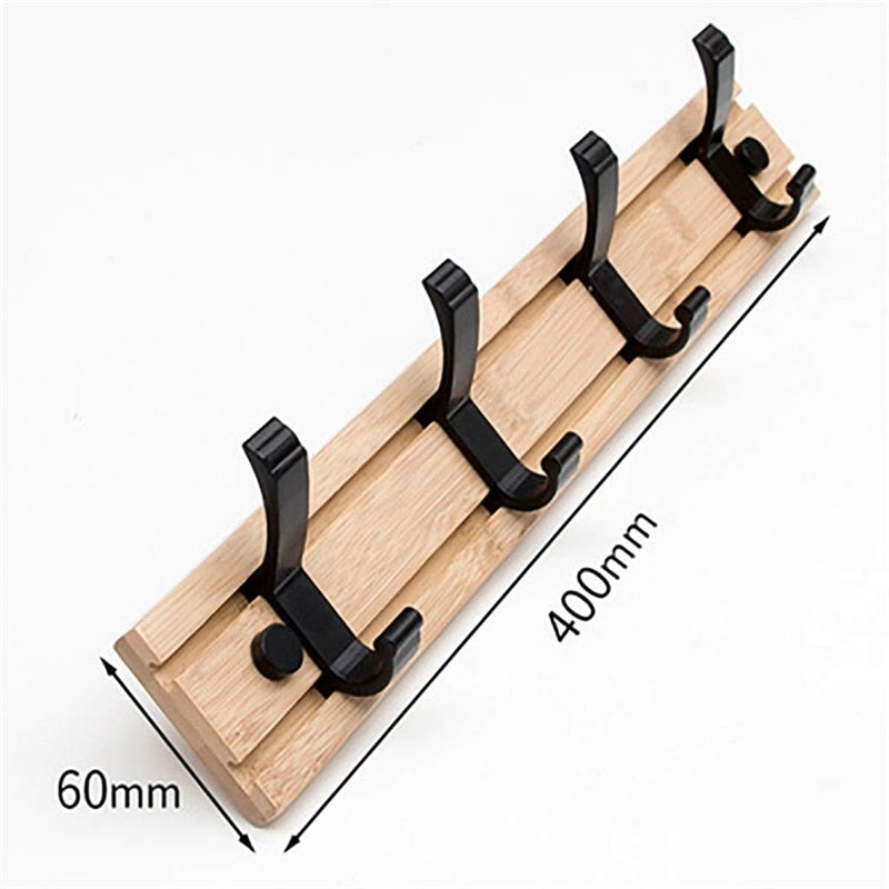 Nordic Fashion Style Bedroom Furniture Coat Rack Clothes Hanger Hooks Living Room Closet Bamboo Hat Racks Coat Hanger Wall Hook - Provence Home Living Store