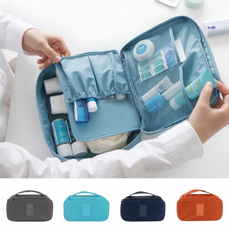 Travel Storage Bag New Thicken Hang Makeup Bag Organizer For Cosmetics Waterproof  Toiletry Carry Case Shower Bags - Provence Home Living Store