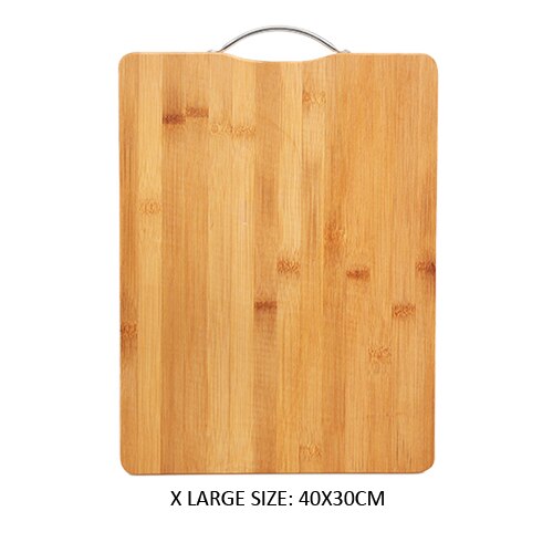 Organic Bamboo Cutting Board Premium Chef Chopping Board for Cut Meat Vegetables Food Prep Revisible Cutting Serving Board - Provence Home Living Store