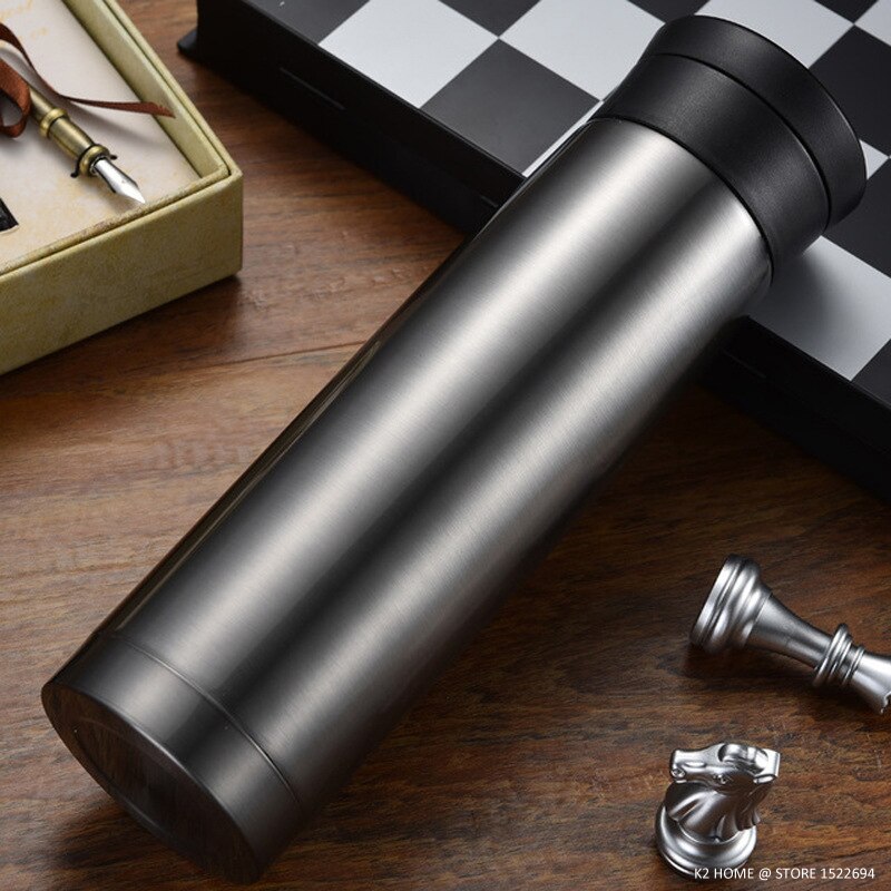 Premium Stainless Steel Mug Vacuum Bottle Double Wall Vacuum Flask Food Grade Vacuum Water Bottle 500ml Insulated Bottle - Provence Home Living Store