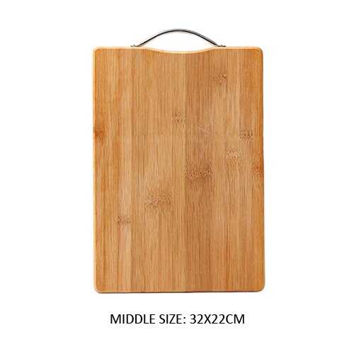 Organic Bamboo Cutting Board Premium Chef Chopping Board for Cut Meat Vegetables Food Prep Revisible Cutting Serving Board - Provence Home Living Store