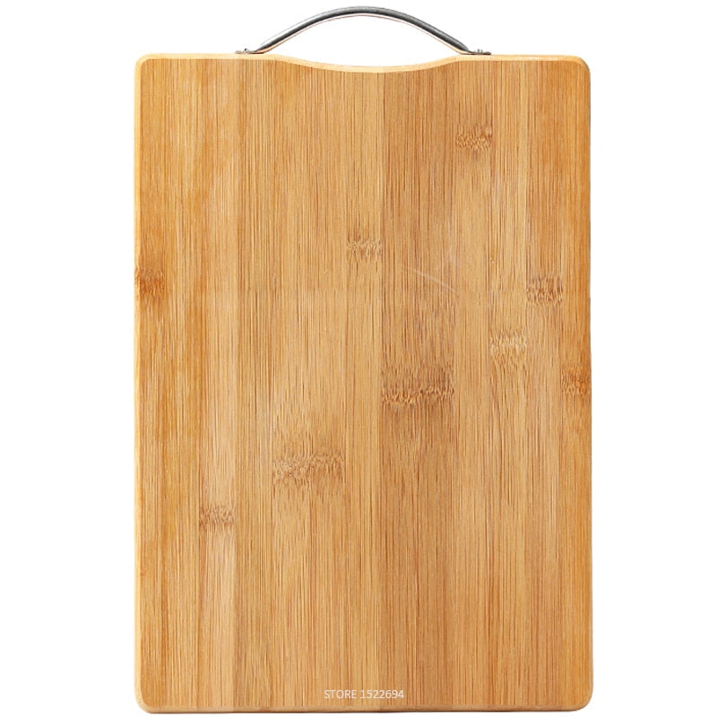 Organic Bamboo Cutting Board Premium Chef Chopping Board for Cut Meat Vegetables Food Prep Revisible Cutting Serving Board - Provence Home Living Store