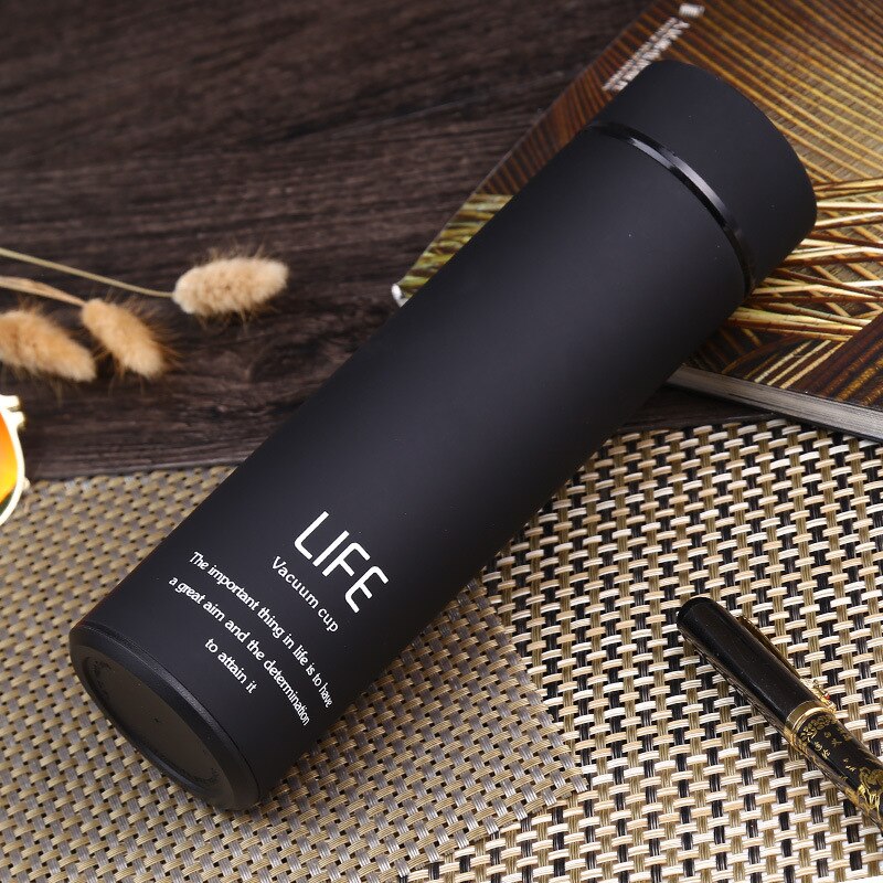 Quality Office Vacuum Cup 500ML Stainless Steel Mug Superior Travel Mug Insulated Double Wall Vacuum Mug Water Bottle 500ML - Provence Home Living Store