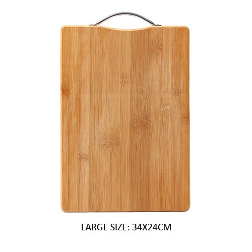 Organic Bamboo Cutting Board Premium Chef Chopping Board for Cut Meat Vegetables Food Prep Revisible Cutting Serving Board - Provence Home Living Store