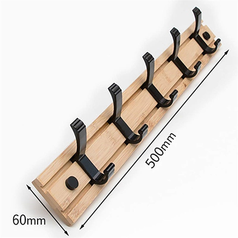 Nordic Fashion Style Bedroom Furniture Coat Rack Clothes Hanger Hooks Living Room Closet Bamboo Hat Racks Coat Hanger Wall Hook - Provence Home Living Store