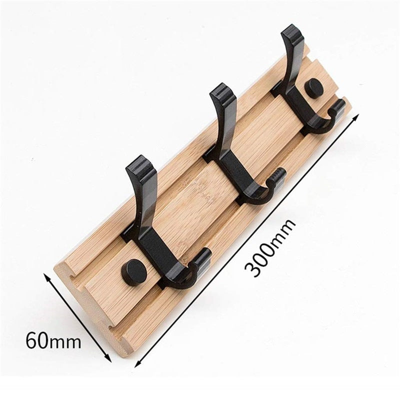 Nordic Fashion Style Bedroom Furniture Coat Rack Clothes Hanger Hooks Living Room Closet Bamboo Hat Racks Coat Hanger Wall Hook - Provence Home Living Store