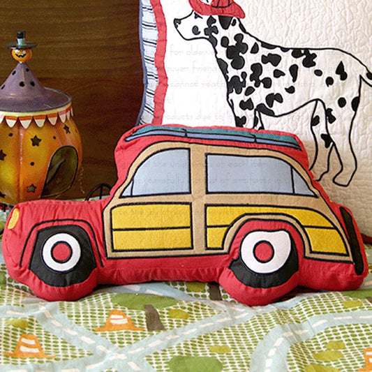 Hot Cute pillow Children room decor pillows bed and sofa cushion car cartoon throw pillows Embroidery designs kindergarten toys - Provence Home Living Store