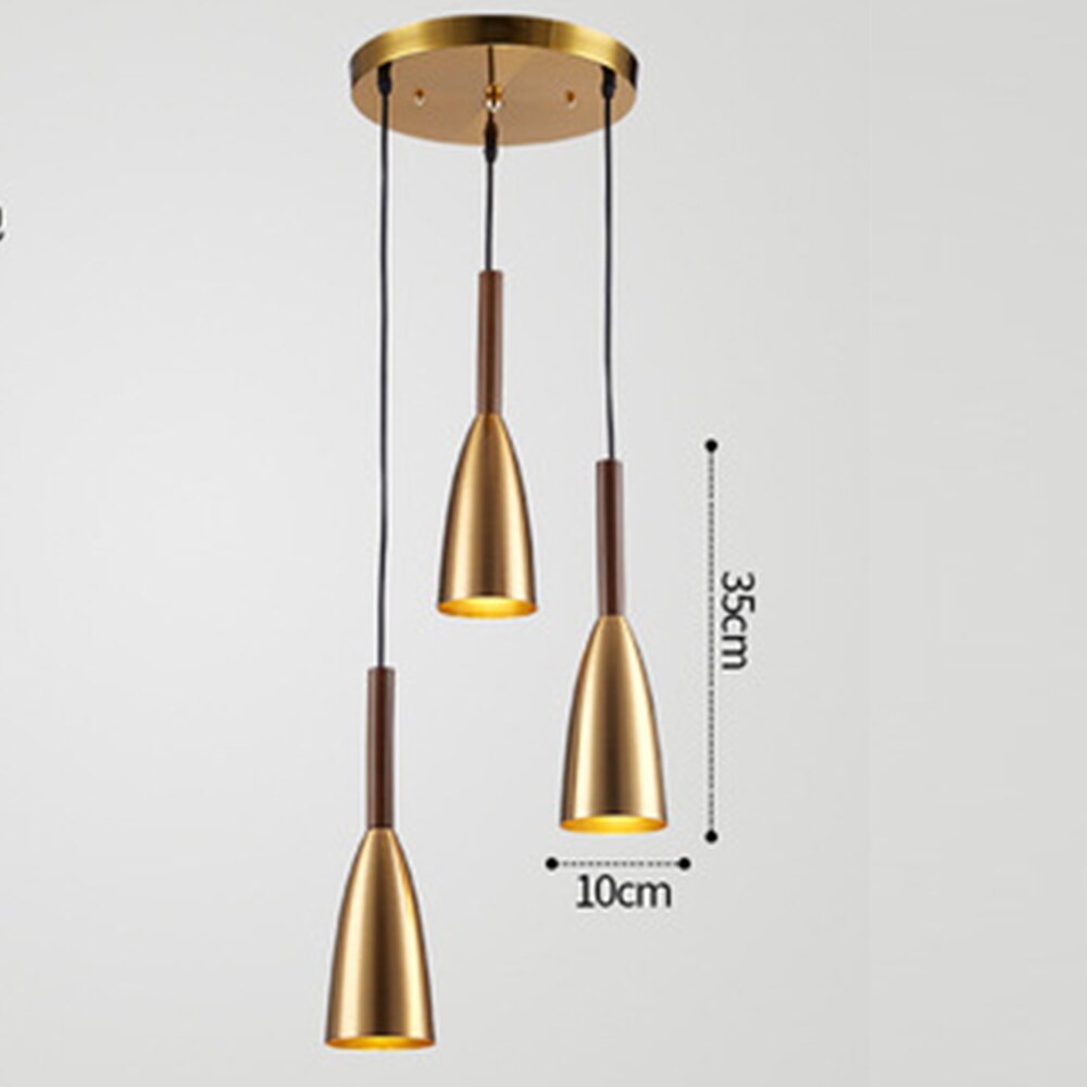 Gold Pendant light fixtures Nordic minimalist style lamps Dining Table Kitchen Island Hanging Lights Modern decor Room Lighting - Provence Home Living Store