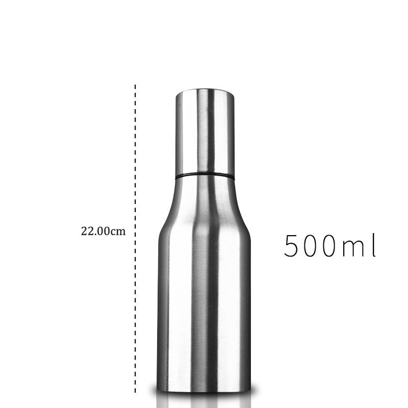 Kitchen Oil Bottle Stainless Steel Cooking Oil Dispenser Kitchen Condiment Bottle Olive Oil Container Quality Sauce Bottle Pot - Provence Home Living Store