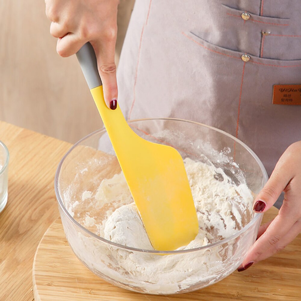 Silicone Cake Cream Spatula Non Stick Omelette Spatula Butter Scraper Flour Mixing Heat Resistant Pastry Scraper Baking Tools - Provence Home Living Store