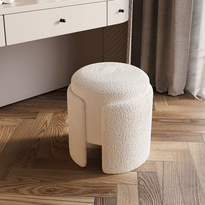 Nordic Light Luxury Dressing Stool Modern Minimalist Makeup Stool Home Bedroom Makeup Stool - Provence Home Living Store