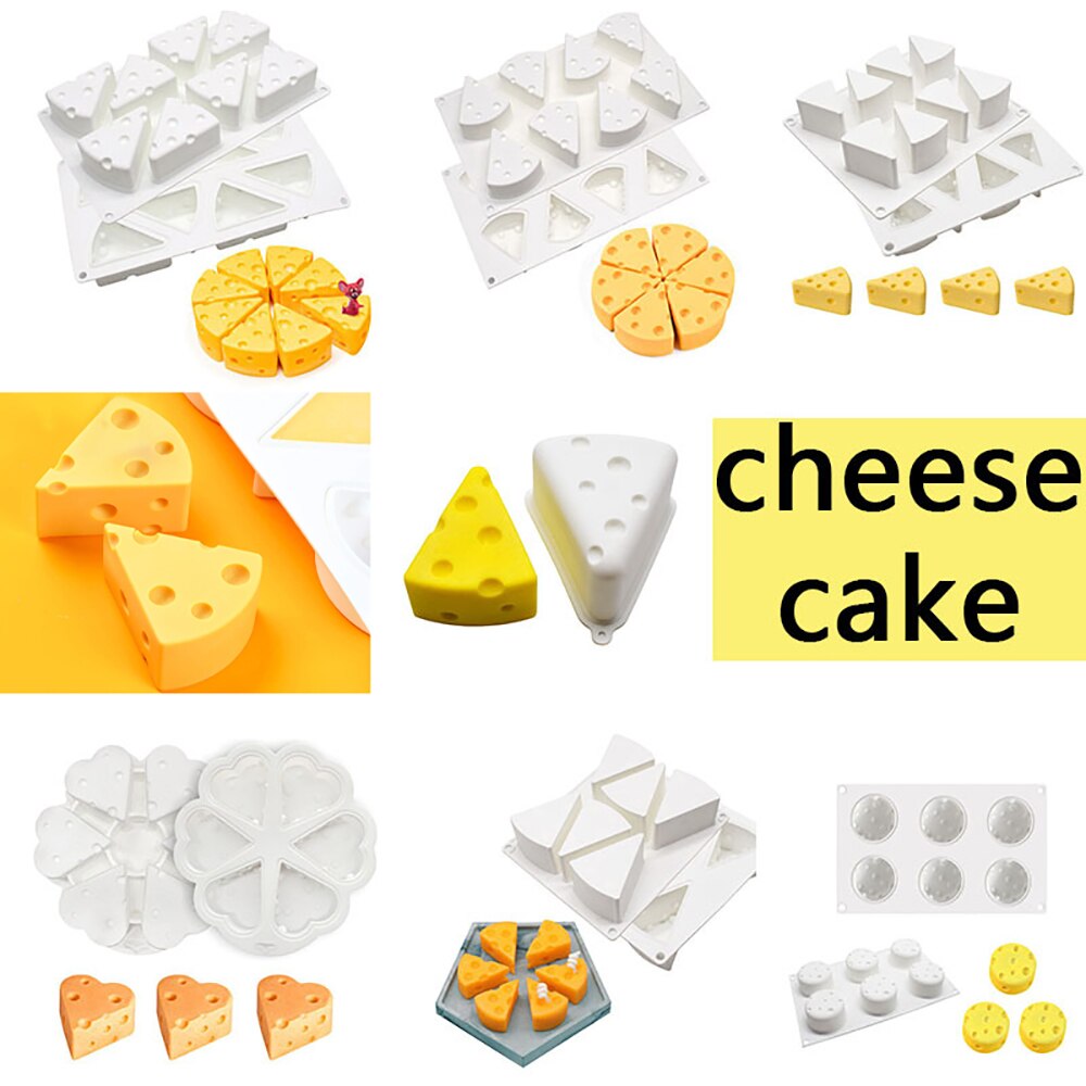 Cheese Silicone Cake Mold Mousse Jelly Pudding Chocolate Mould Ice Cream Bread Dessert Baking Bakeware Decorating Tools - Provence Home Living Store