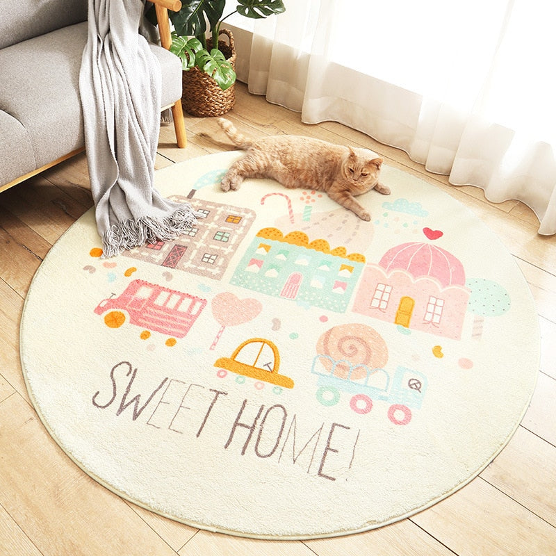 Kids Rug Bedroom Decor Rug Baby Crawling Mat Living Room Decor Washroom Floor Mat Tapis Salon Play Mats Alfombra Dormitorio - Provence Home Living Store