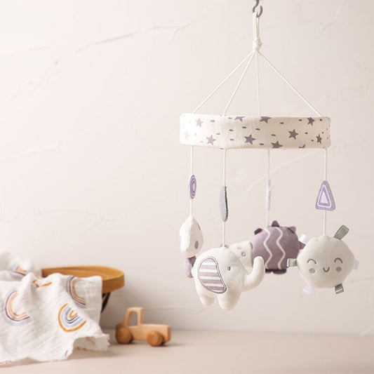 Nordic Style Animal Bed Bell Baby Handmade Mobile Rattles Toys 0-12 Months Crib Holder Baby Mom Bed Bed Bell for Newborns Gift - Provence Home Living Store