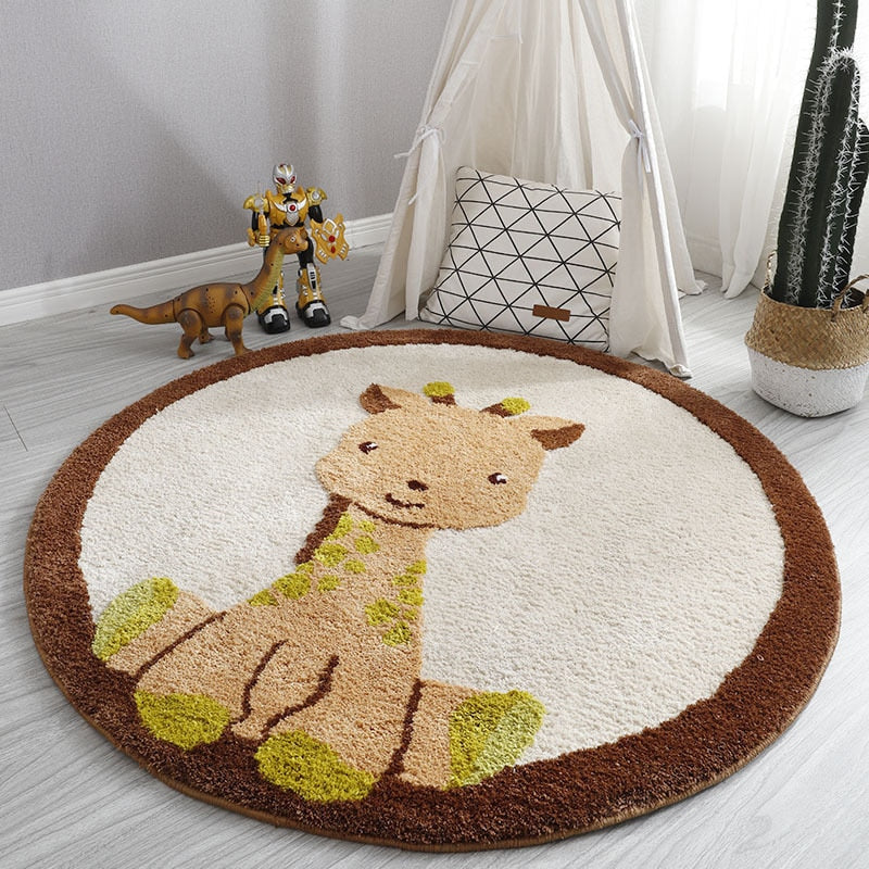 Rugs for Bedroom Cartoon Rug Baby Crawling Mat Sofa Decor Outdoor Party Rug Living Room Decoration Washroom Floor Mat - Provence Home Living Store