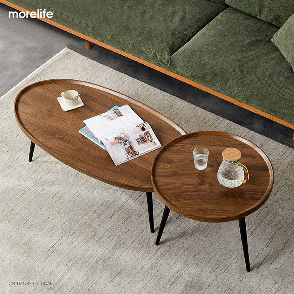 Nordic Side Table Corner Table Modern Household Round Creative Sofa Side Table Light Luxury Combination Minimalist Coffee Table - Provence Home Living Store