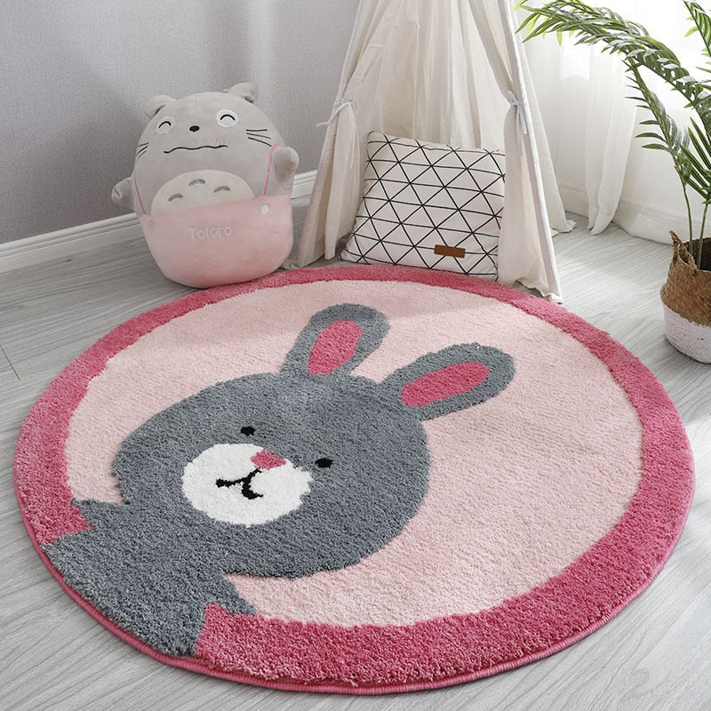 Rugs for Bedroom Cartoon Rug Baby Crawling Mat Sofa Decor Outdoor Party Rug Living Room Decoration Washroom Floor Mat - Provence Home Living Store