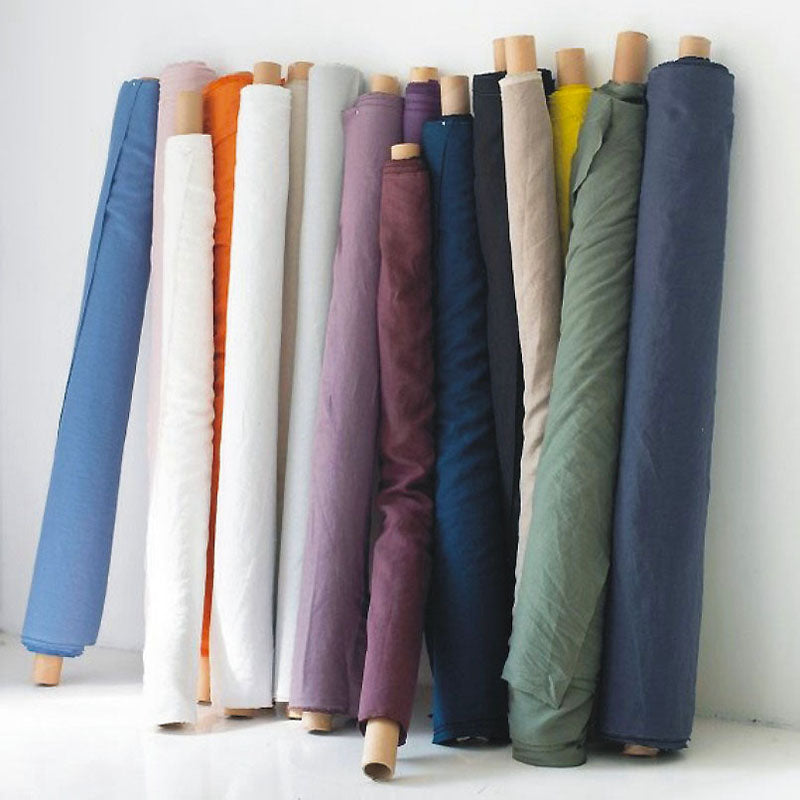 100% French Linen Fabric 280cm Width Use for Breathable Garment Bedding Sets Tablecloth Napkins Table Runner Curtains Clothing - Provence Home Living Store