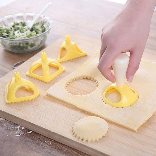 Ravioli Cutter Pastry Press Mold DIY Dumpling Mold Lace Embossing Maker Dumpling Press Gadget Baking Mold Kitchen Accessories - Provence Home Living Store