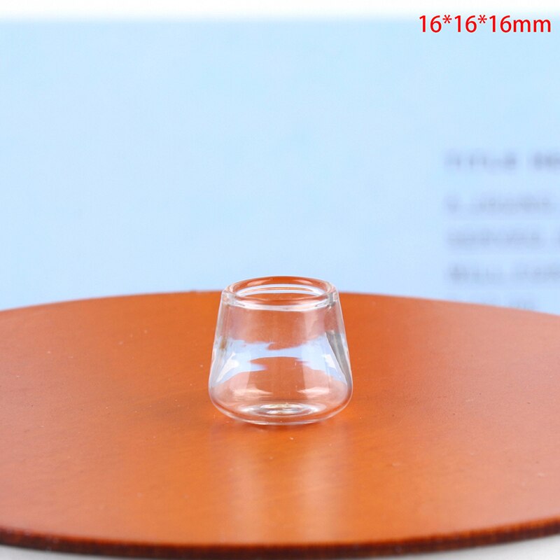 1:12 Dollhouse Miniature Mini Glass Bottle Cork Cover Tiny Jar Vials Vase Model Doll House Decoration Accessories Kids Play Toy - Provence Home Living Store