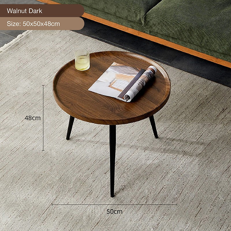 Nordic Side Table Corner Table Modern Household Round Creative Sofa Side Table Light Luxury Combination Minimalist Coffee Table - Provence Home Living Store