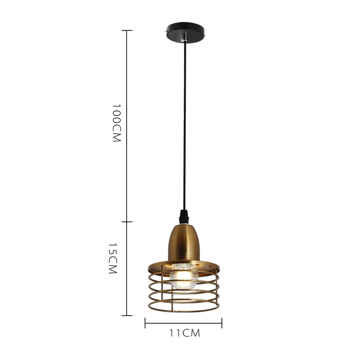 American Rustic Industrial Pendant Lights Kitchen Island Lamp Cafe Hanging Light Modern Lighting Fixtures Nordic Minimalist Lamp - Provence Home Living Store