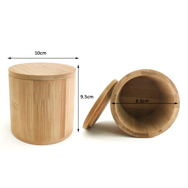 Bamboo Jar For Spices - Provence Home Living Store