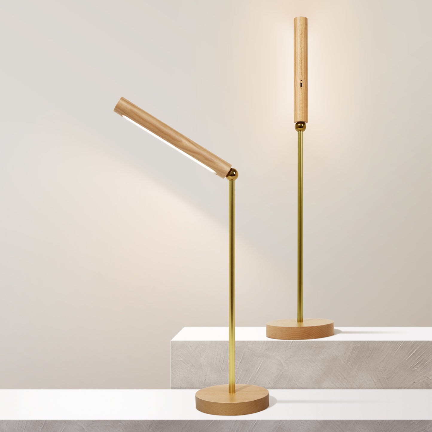 Minimalist Wooden Desk Lamp - Provence Home Living Store