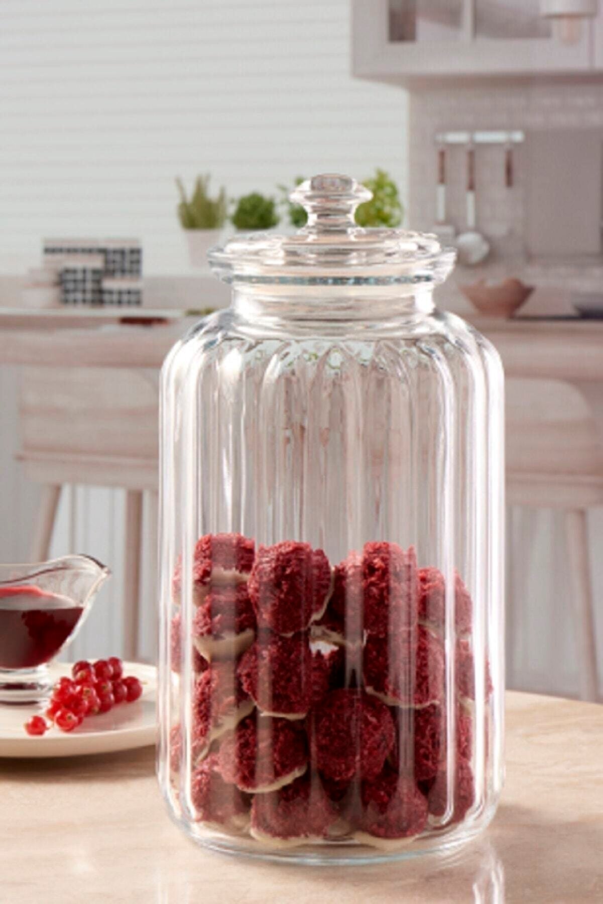 Glass Storage Container - Provence Home Living Store