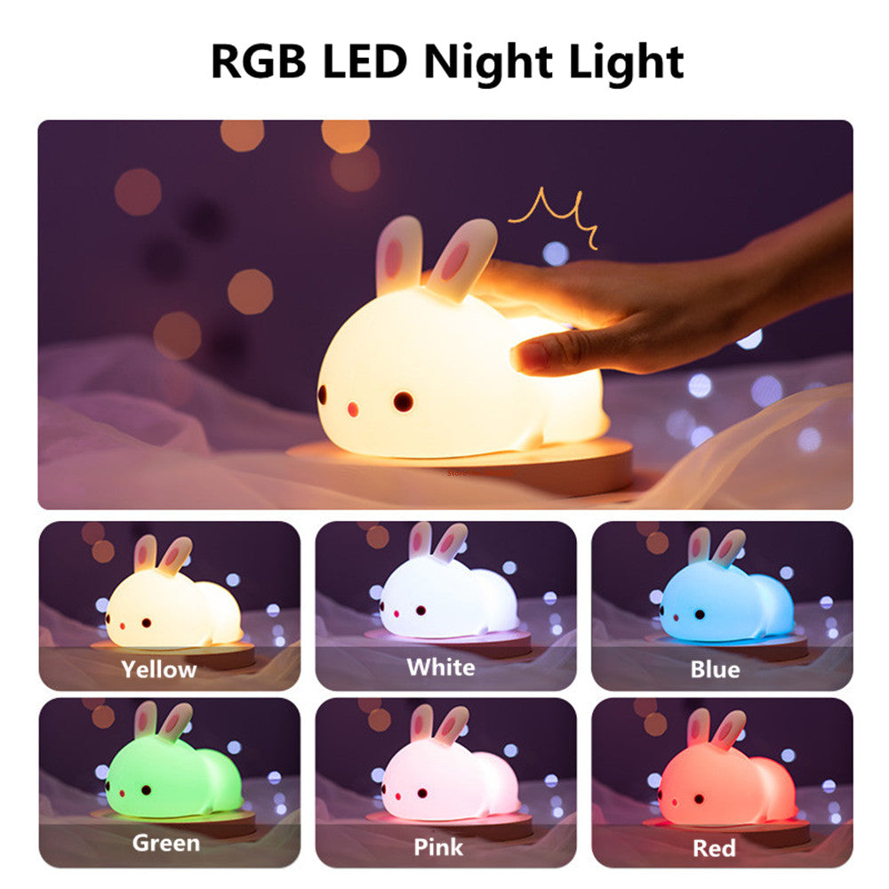 Bunny LED Night Lamp - Provence Home Living Store