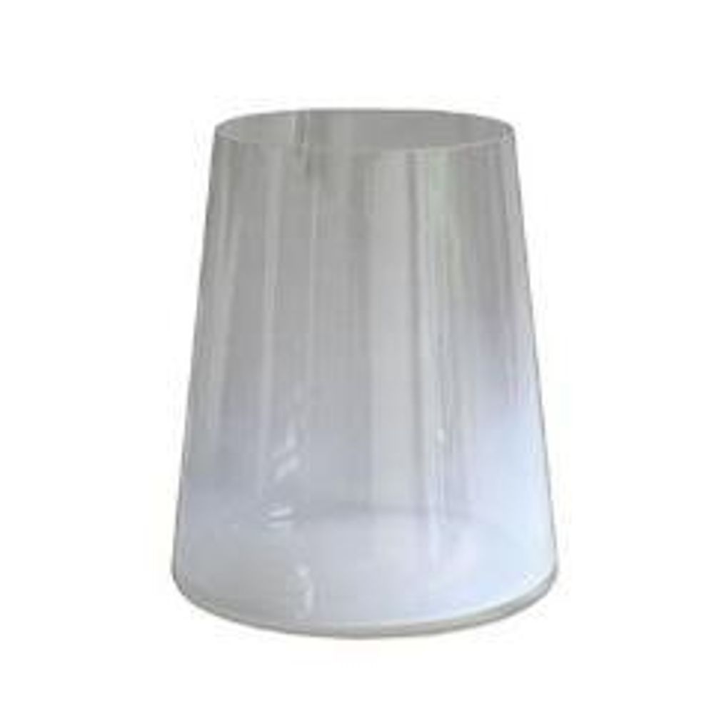 GLASS HURRICANE LANTERN / VASE - FADE - Provence Home Living Store