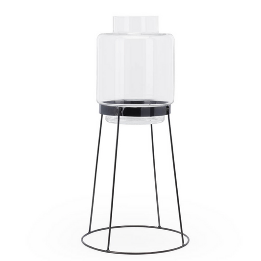 MONDAY VASE AND METAL STAND - Provence Home Living Store