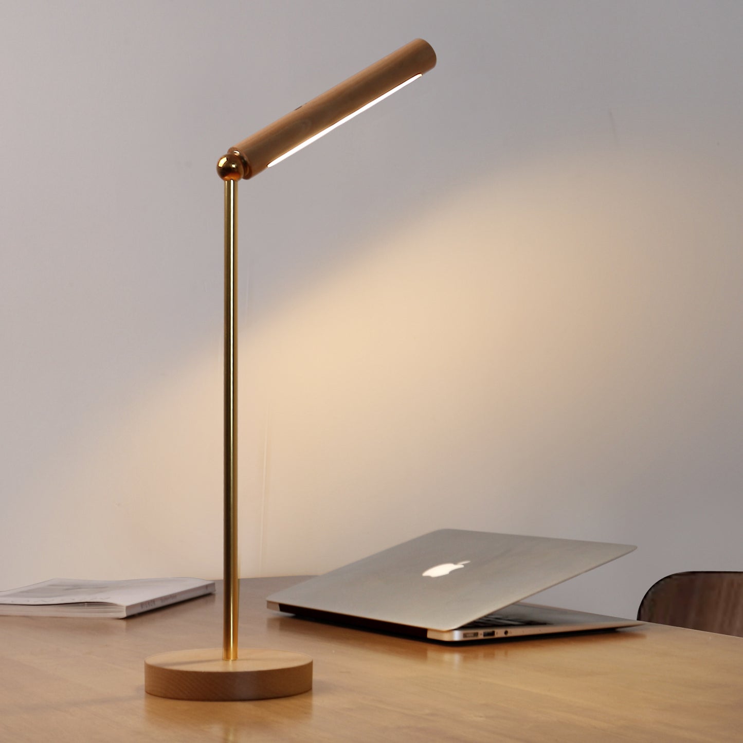 Minimalist Wooden Desk Lamp - Provence Home Living Store