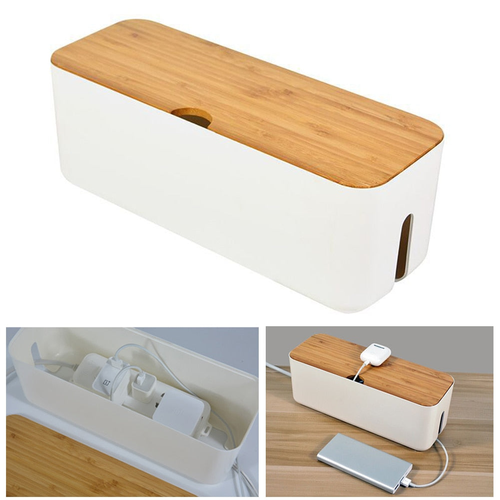 Cable Organizer Box - Provence Home Living Store