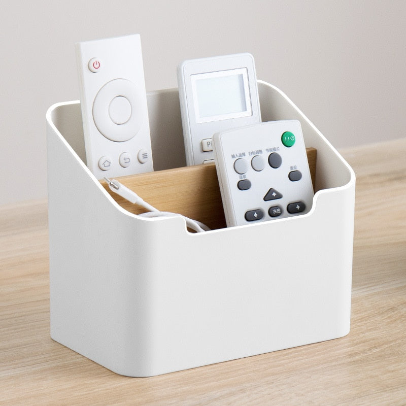 Multi-function Storage Box TV Air Conditioner Remote Control Organizer Practical Tissue Box Home Cosmetic Storage Box - Provence Home Living Store