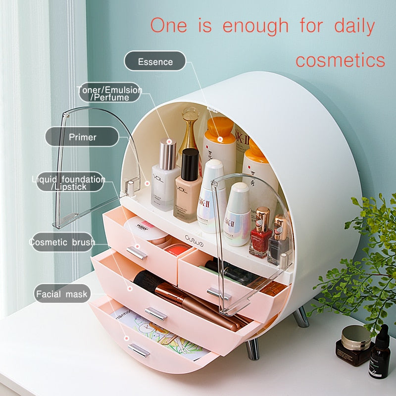 Makeup Organizer for Cosmetic Dust - Provence Home Living Store