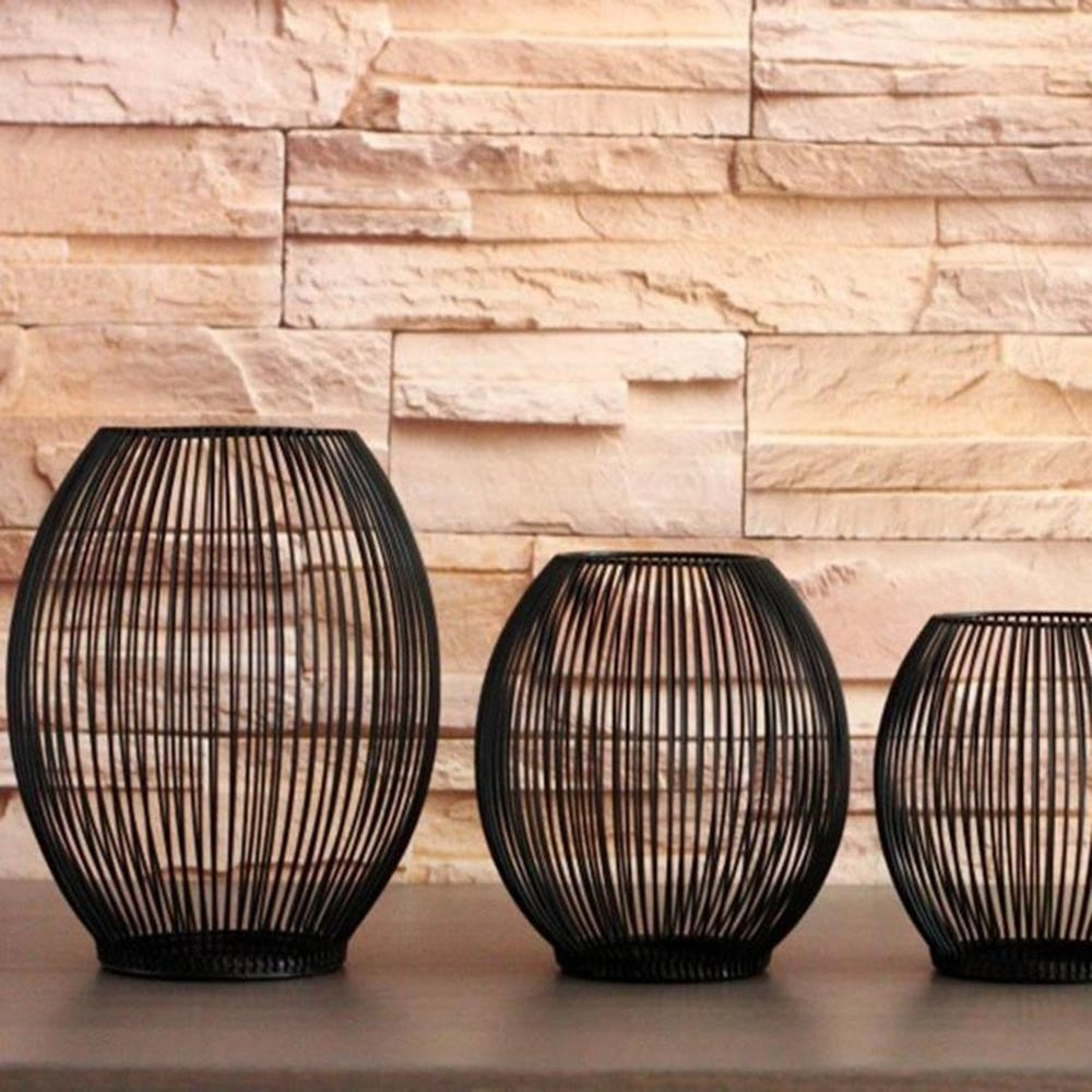 Hollow Bird Cage Lantern - Provence Home Living Store